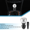 Peugeot 106 206 Matte Silver Tone 5 Speed Manual Shift Knob (1991-2006)