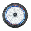 PIT PRO Dirt Bike 12mm Axle Front Wheel Rim with 17" Knobby Tyre