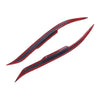 Mazda 6 2 x Carbon Fiber Style Headlight Eyebrow Covers (2003-2008)