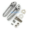 Yamaha YZF R6S YZF600 Silver Rear Footrest Pegs (2003-2009)