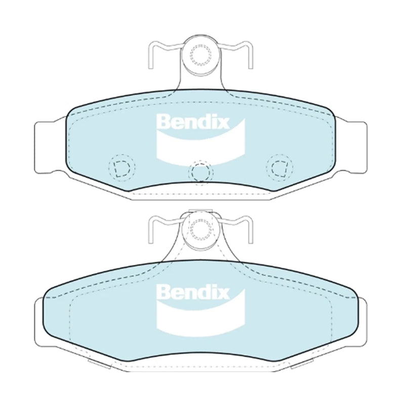 Nissan Pintara R31 4cyl 2.0L CA20E Brake Pad Set (1986-1989)