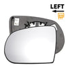 JEEP GRAND CHEROKEE, Compass Left Side White Convex Heated Mirror Glass