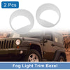 Jeep Wrangler JK 2 x Headlight Trim Bezels (2007)