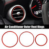 Mercedes Benz W205 7 x Air Conditioning Outer Vent Rings Trim Covers