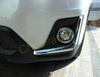 Subaru XV 2018-2020 4 x Fog Lights Set Front Fog Light Cover Round Trim