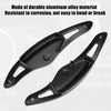 Hyundai Elantra Sport (2017-2019) Aluminum Black Steering Wheel Paddle Set