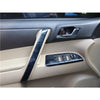 Toyota Highlander 15Pcs Black Console Shift Panel Cover (2008–2013)