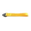 Universal Rear / Front Bumper - Yellow Racing Car Towing Strap Belt Hook