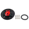 BMW S1000RR, S1000R, HP2 SPORT Red Fuel Gas Tank Cap Cover (2010-2016)