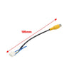 Android Stereo Radio 10Pin Car Rear View Backup Camera Cable Adapter