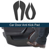 Ford EcoSport (2018) - Black Car Door Anti Kick Pad Sticker Protector