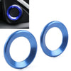 Honda Civic 2016-2021 A Pillar Horn Ring Cover Blue (2 Pcs)