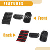Ford 2021-2023 Auto Brake Gas Accelerator Pedal Pads Set