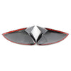 VW Golf MK7 R R-Line Glossy Black Rear Mirror Cover Caps (2014-2019)