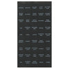 Marine Boat 45pc Rocker Switch Label Decal Circuit Fuse Panel Sticker