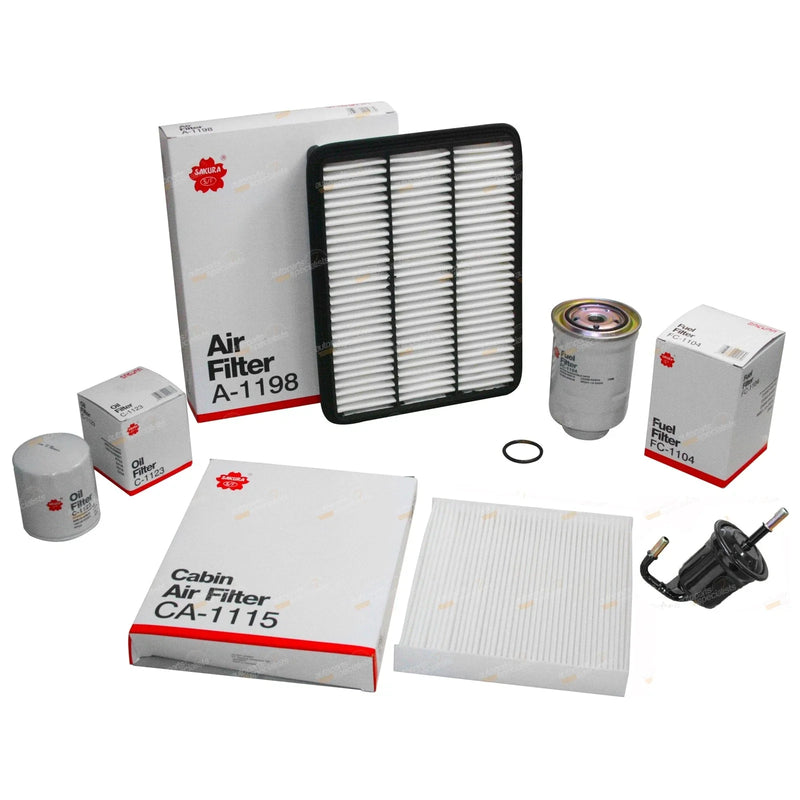 Prado KDJ150 / KDJ155 Air-Oil-Fuel & Cabin Filter Kit 3.0L