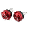 BMW RnineT Red Motorcycle Front Axle Caps Nut Covers (2017-2022)