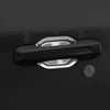 Jeep Gladiator JT / Wrangler JL Door Bowl Cover Trim 4X Chrome Look (2018–2025)