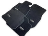 BMW X6 Series E71 E72 Black Carpet LHD Floor Mats (2008-2019)