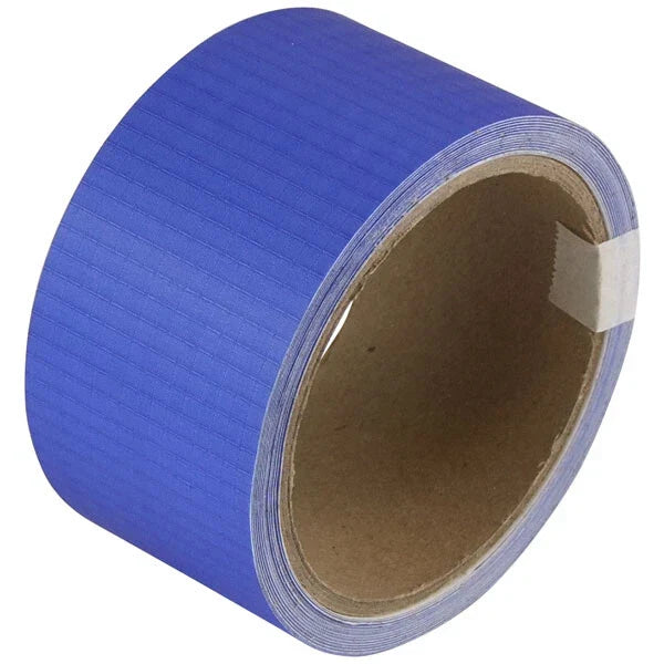 Tents, Awnings, Kites - Dark Blue Sail Repair Tape 7M x 50mm Self Adhesive