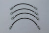 Datsun 240K C110 Braided Brake Hose Set (4)