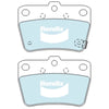 Toyota RAV4 Rear Disc Brake Rotors and Pads (2000–2005)