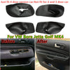 VW Bora Jetta Golf MK4 Door Panels Armrest Leather Cover 4x (1999–2004)
