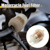 Motorcycle Magnetic 8mm Gasoline Inline Gas Oil Fuel Filter Cleaner