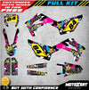 Sherco Enduro Custom Graphic Kit RUSH STYLE Decal Stickers (2017-2020)