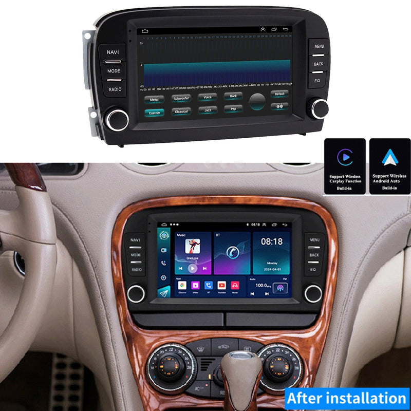 Mercedes SL-Class (R230) 7'' Carplay Stereo (2001–2005)