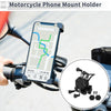 Motorcycle Phone Mount Holder 3.5-6in Rearview Mirror Mount