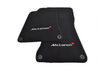 McLaren 650S Black Tailored Carpets with Emblem Floor Mats Set (2014-2019)
