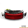 Harley FLHTC FLHTCU FLHTCUL FLHTK Chrome Brake LED Fender Tip Lights (2009-2023)