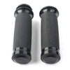 Harley Davidson Touring Sportster Dyna 1" Black CNC Hand Grips (2000-2023)