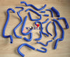 Nissan Silvia CA18DET 180SX 200SX S13 Blue Silicone Radiator Hose (1989-1994)