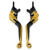 Kawasaki Z900RS, ZX636, ZX6R CNC Gold Extendable Brake Clutch Levers (18-22)