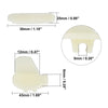 Motorcycle 6 x Demount Head Insert 1.69x0.47x0.24
