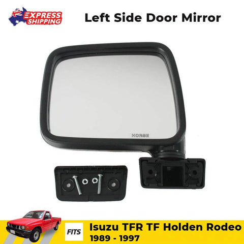 Side Door Mirror Rear View LH Fits Isuzu TF TFR Faster Chevrolet LUV 1988-97 D05