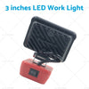 Milwaukee 18V Li-ion Battery 3in Wireless LED Work Light Torch