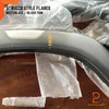 Toyota Hilux Revo 5" Rocco Silver Fender Flares (2020-2023)