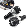 Universal - Silver Motor Exhaust Frame Slider Bolt Anti Crash Protector