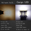 BA15S White 50SMD LED Tail Turn Signal Light Bulbs