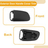 Volvo XC90 Black ABS Exterior Door Handle Cover Trim (2010-2015)