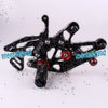 BMW S1000RR Aluminum Black Rearset Foot Pegs (2015)