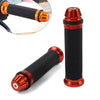 Yamaha, Honda, Suzuki - Red & Black 7/8" Hand Grips