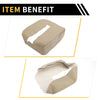 Chevrolet Silverado Center Console Cover Microfiber Leather Beige