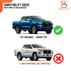 Mitsubishi Triton GLS Bumper Cover Trim Matte Black (2023-2025)