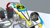 OTK M6 Kart Spark Style Sticker Kit Decals Graphics