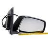 Nissan Navara D40 4WD 2005-2015 Chrome Electric Door Mirror x2