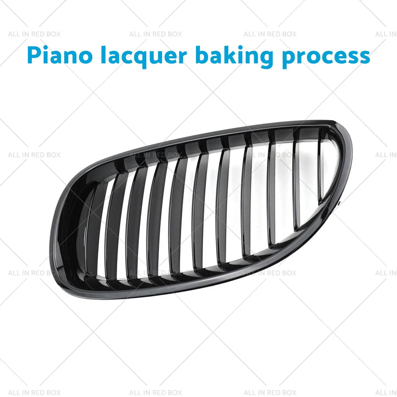 BMW E60 E61 5 Series Gloss Black Front Grille (2003-2010)